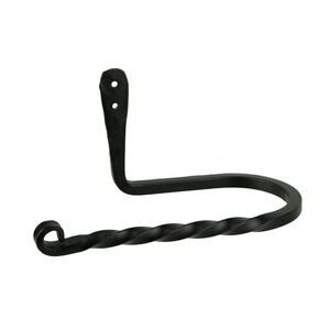 Hand Forged Wrought Iron Wall Mounted Toilet Paper Holder Primitive Decor